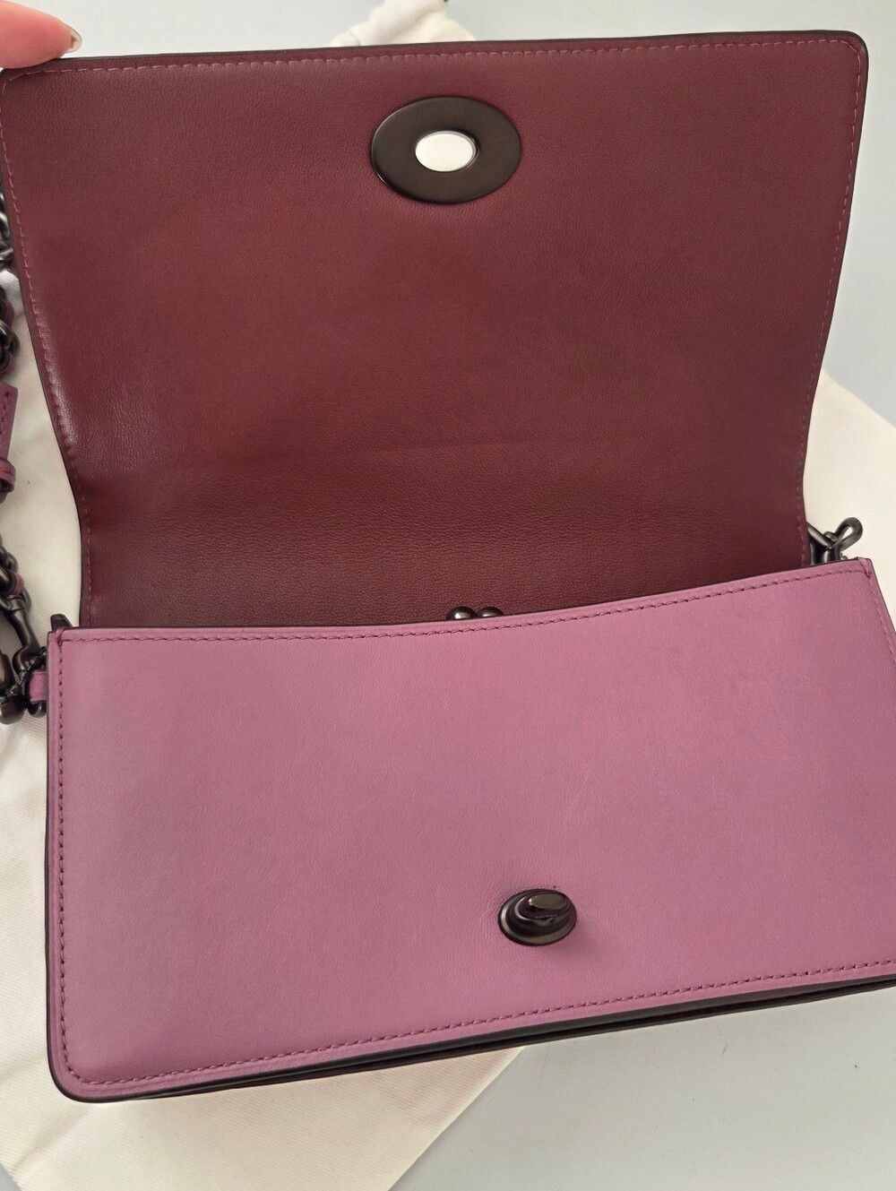 ✨️Coach 1941 Dinky Bag with Quilting in Primrose Pink - Picture 9 of 15